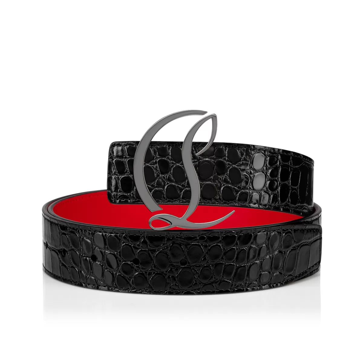 Women Christian Louboutin CL Logo Belt