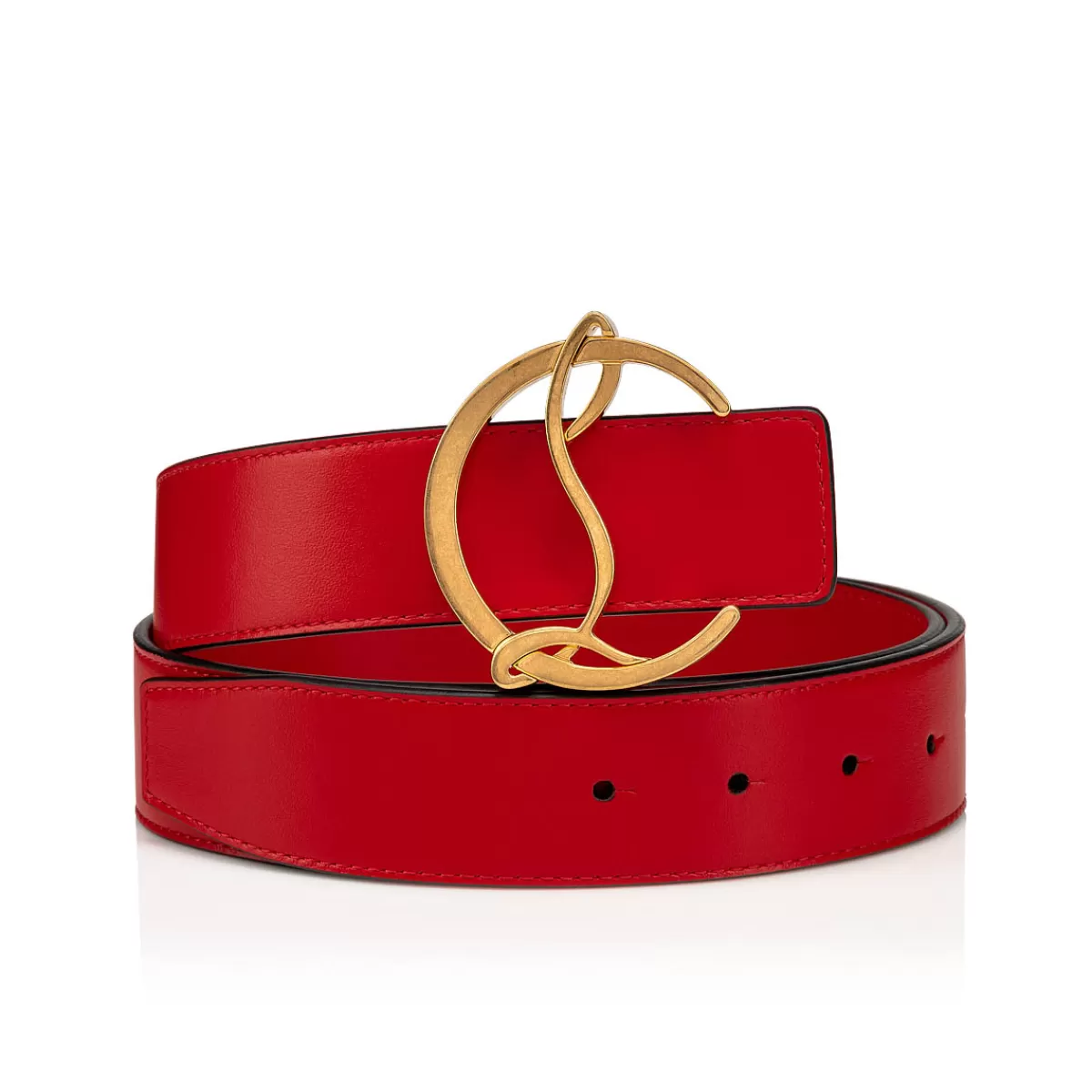 Women Christian Louboutin CL Logo Belt