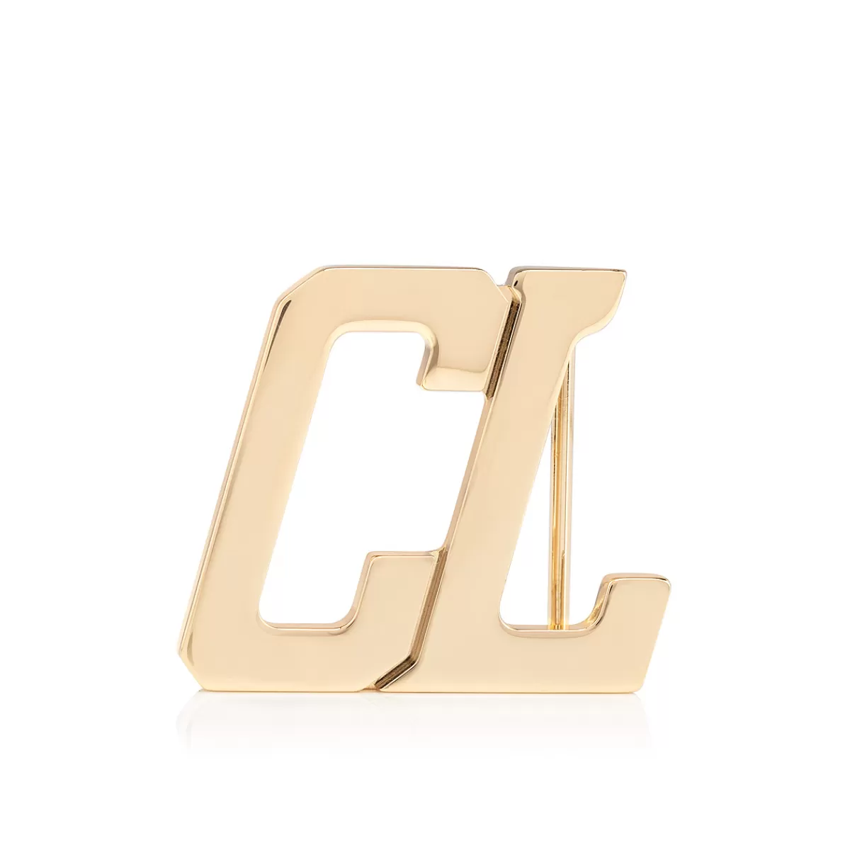 Christian Louboutin Happy Rui CL Logo Belt Buckle