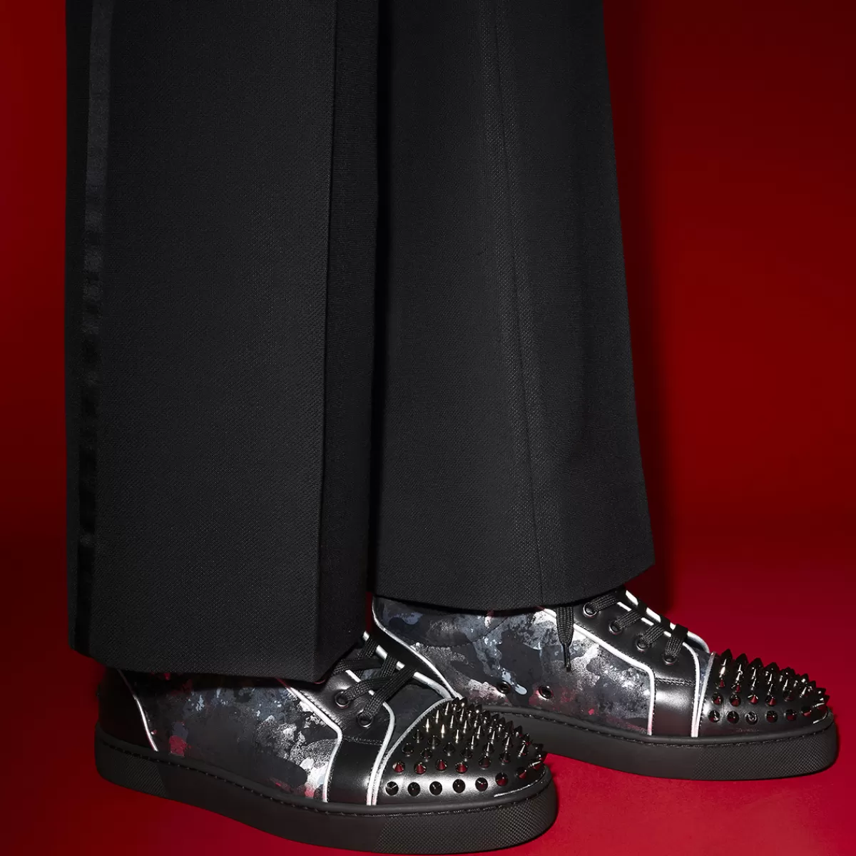 Christian Louboutin Louis Junior Spikes