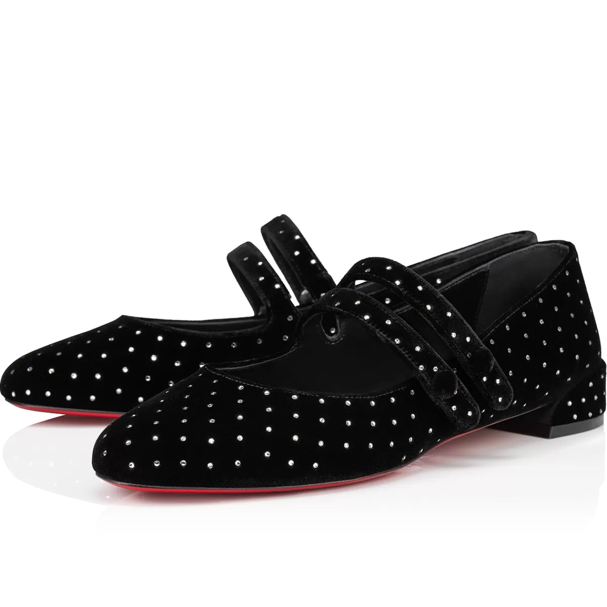 Christian Louboutin Sweet Jane Plum Strass